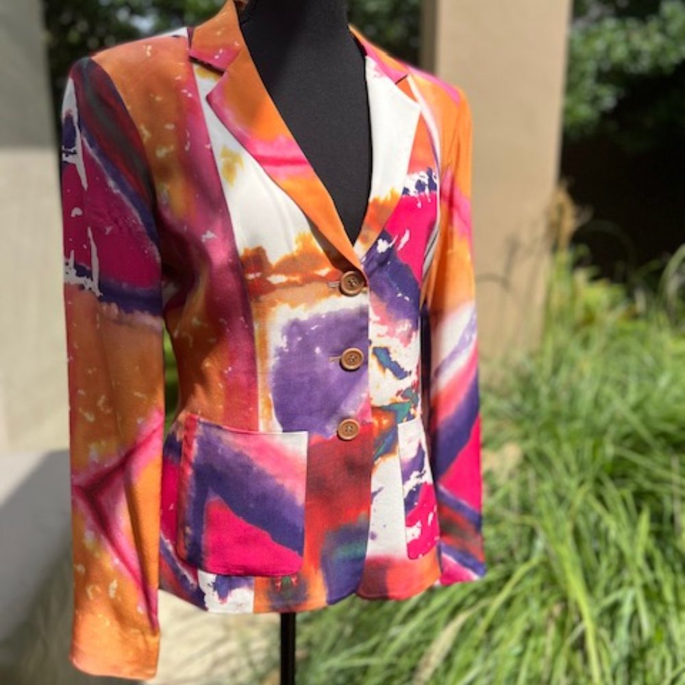 Rachel Roy Silk Blazer